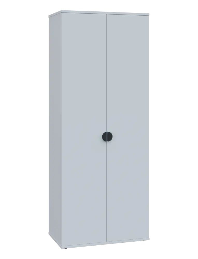 TN 5 - 7D kancelářská skříň, 2-dveřová, 1822x720x400, bílá